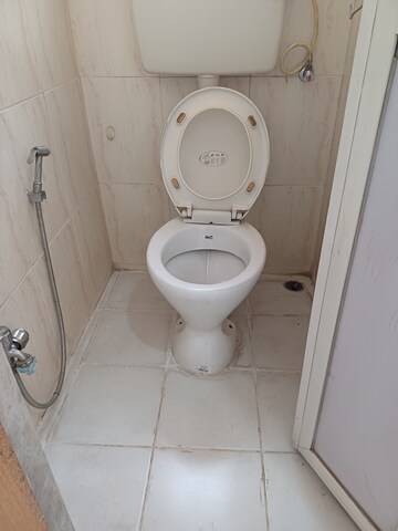 Bathroom in 1 BHK Apartment at Kopar Khairane – for Rent