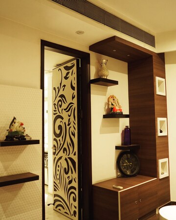 Living Room in 4 BHK Apartment at Mahagun Mezzaria, Sector 78 – for Rent