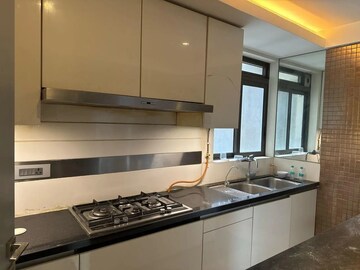 Kitchen in 4 BHK Apartment at Lodha Trump Tower, Worli – for Rent
