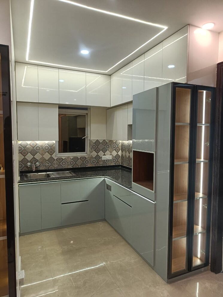 Kitchen, vatika-india-next-2 4 Bedroom 2050 Sq.Ft. Builder Floor In Sector 88a Gurgaon 8334104