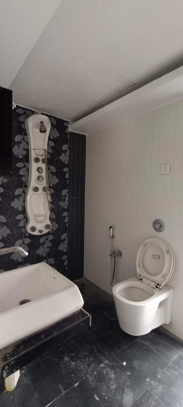 Bathroom in 2 BHK Apartment at Akshar Siddhi Heights, Nerul – for Rent