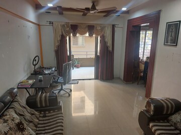 Living Room in 2 BHK Apartment at Yash Sankul, Pimple Saudagar – for Rent
