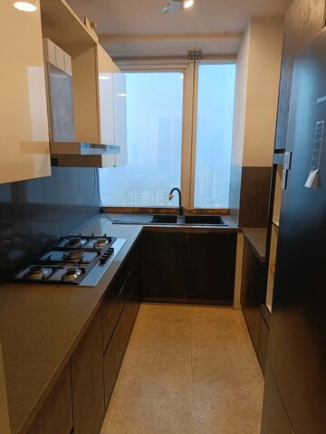 Kitchen in 3 BHK Apartment at Indiabulls Blu, Worli – for Rent
