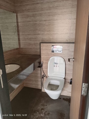 Bathroom in 1 BHK Apartment at Lodha Vista, Lower Parel – for Rent