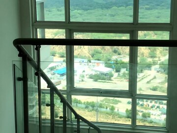 Balcony in 4 BHK Apartment at DLF The Crest, Sector 54 – for Rent