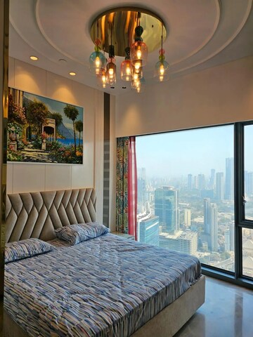 Bedroom in 3 BHK Apartment at Lodha The World Towers World One Tier 2, Worli – for Rent