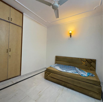 Bedroom in 3 BHK Builder Floor at Malviya Nagar – for Rent