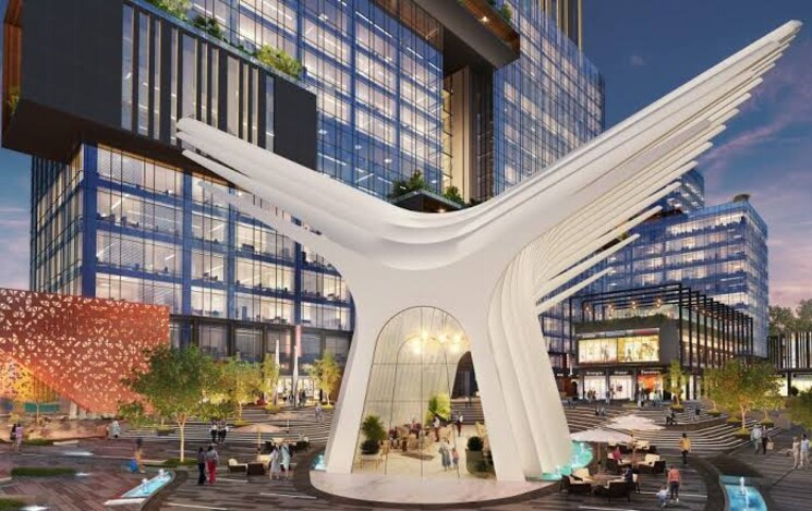 Exterior View, alphathum  1000 Sq.Yd. Plot In Sector 90 Noida 8334388