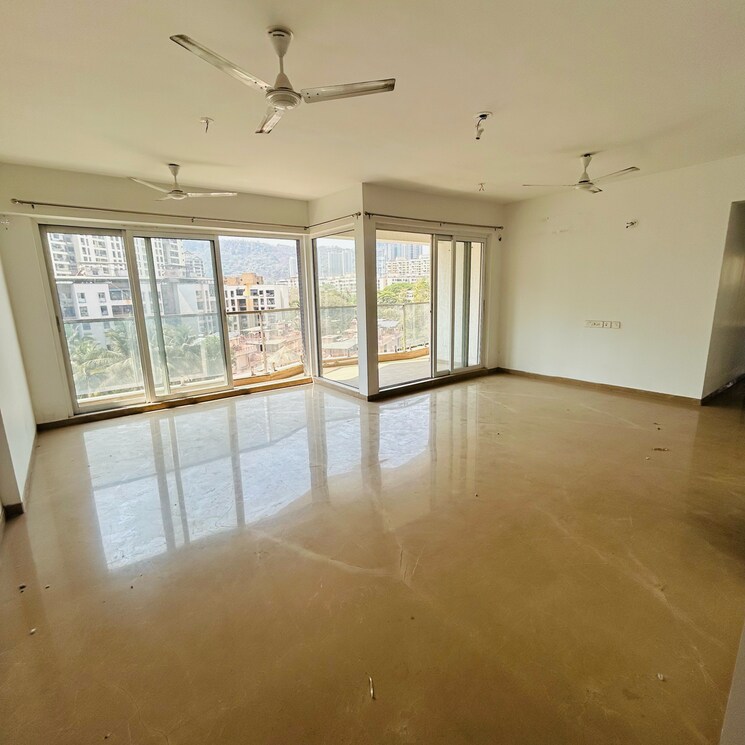 Living Room, soham-crystal-spires 3 Bedroom 1492 Sq.Ft. Apartment In Manpada Thane 8334396