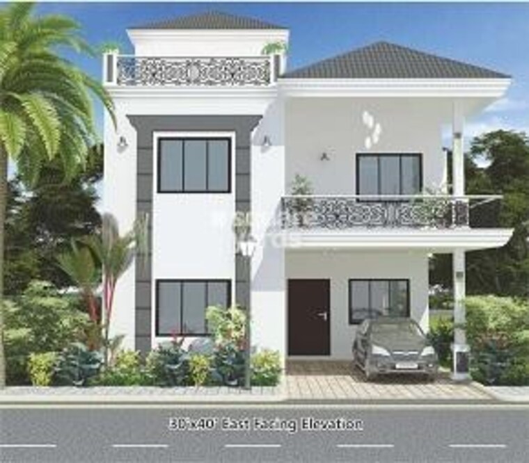 Exterior View, kr puram 3 Bedroom 1200 Sq.Ft. Villa In Kr Puram Bangalore 8334434