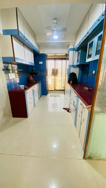 Kitchen in 3 BHK Apartment at Chandak Breezy Corner, Kandivali West – for Rent