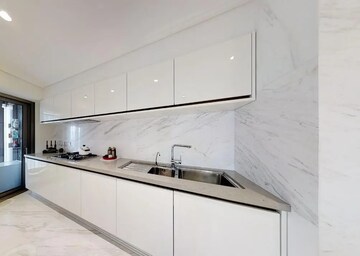 Kitchen in 4 BHK Apartment at Lodha World View, Worli – for Rent