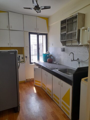 Kitchen in 2 BHK Apartment at Vasant Vihar Society, Manpada – for Rent