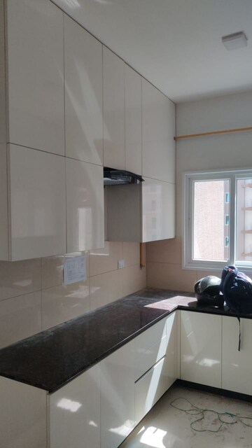 Kitchen in 3 BHK Apartment at L&T Raintree Boulevard, Hebbal – for Rent