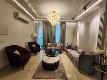 Living Room in 3 BHK Apartment at Sector 20 – for Sale