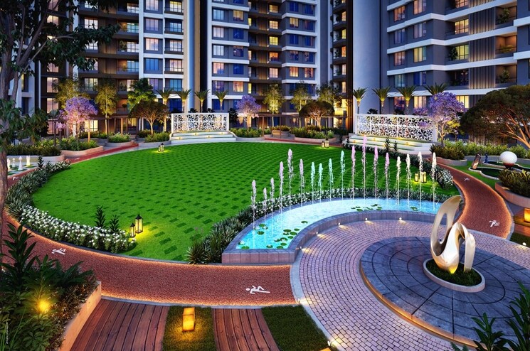 Garden, vtp-sierra 2 Bedroom 717 Sq.Ft. Apartment In Baner Pune 8334627