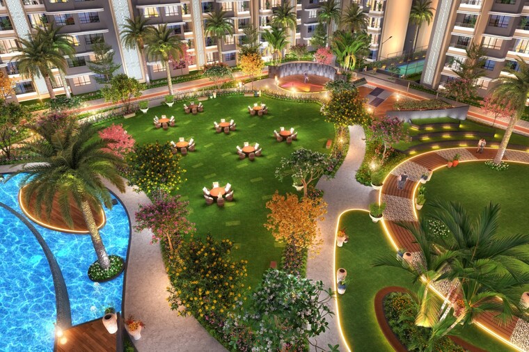 Garden, vtp-sierra 2 Bedroom 717 Sq.Ft. Apartment In Baner Pune 8334627