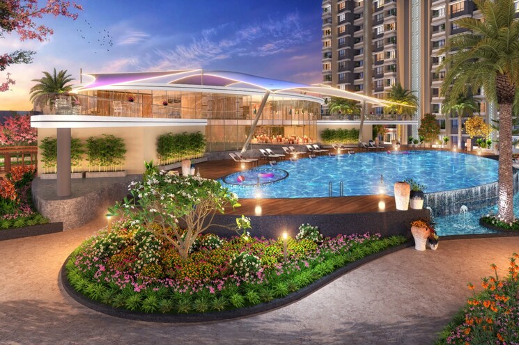 Swimming Pool, vtp-sierra 2 Bedroom 717 Sq.Ft. Apartment In Baner Pune 8334627