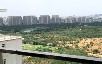 Balcony in 4 BHK Apartment at DLF The Crest, Sector 54 – for Rent