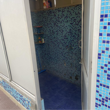 Bathroom in Studio Apartment at Motia Heights, Dhakoli Village – for Rent