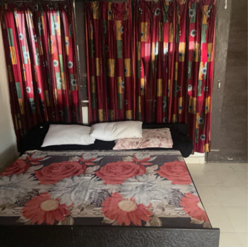 Bedroom in Studio Apartment at Motia Heights, Dhakoli Village – for Rent
