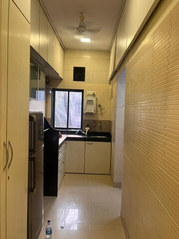 Kitchen in 1 RK Apartment at Adarsh Nagar Society, Worli – for Rent