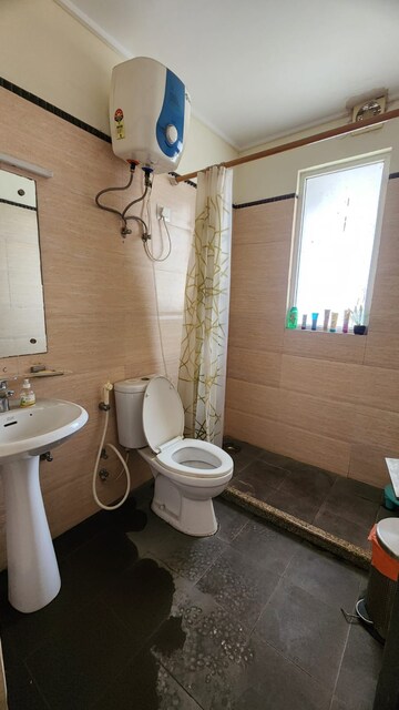 Bathroom in 3 BHK Apartment at Dasnac The Jewel, Sector 75 – for Rent