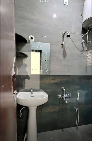 Bathroom in 2 BHK Builder Floor at Queens Manor Apartment, Shivaji Nagar – for Rent