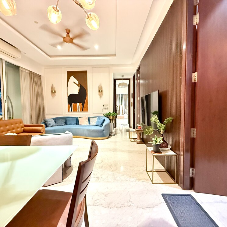 Living Room, runwal-the-reserve 4 Bedroom 1530 Sq.Ft. Apartment In Upper Worli Mumbai 8334907