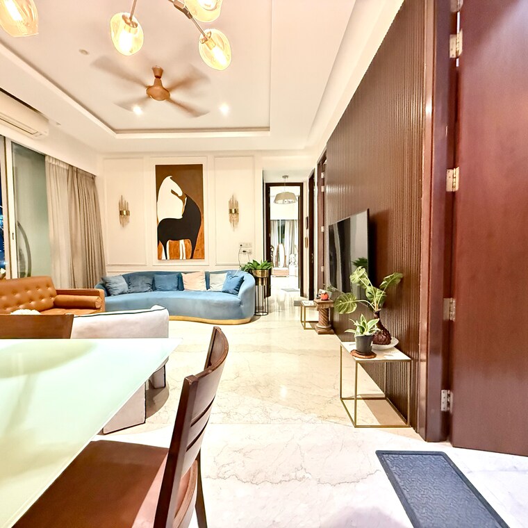 Living Room, runwal-the-reserve 4 Bedroom 1530 Sq.Ft. Apartment In Upper Worli Mumbai 8334907