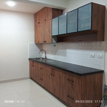 Kitchen in 3 BHK Apartment at Brigade Cornerstone Utopia, Varthur – for Rent