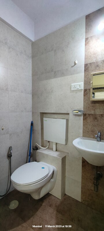 Bathroom in 1 BHK Apartment at Nahur East – for Sale