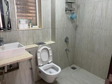 Bathroom in 3 BHK Apartment at Adani Group Western Heights, Andheri West – for Sale