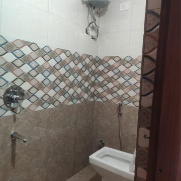 Bathroom in 2 BHK Builder Floor at Kondapur – for Rent