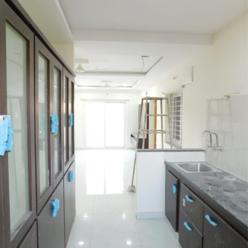 Kitchen in 2 BHK Builder Floor at Kondapur – for Rent