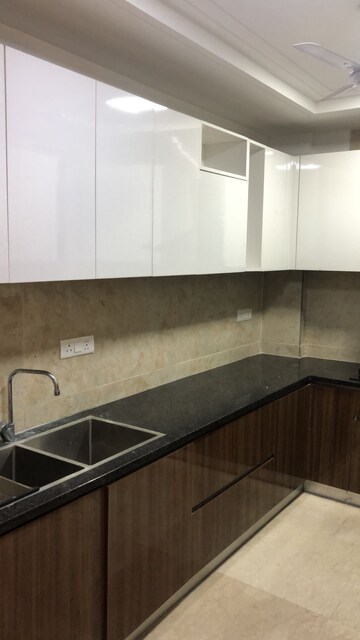 Kitchen in 3 BHK Builder Floor at Kalkaji – for Rent