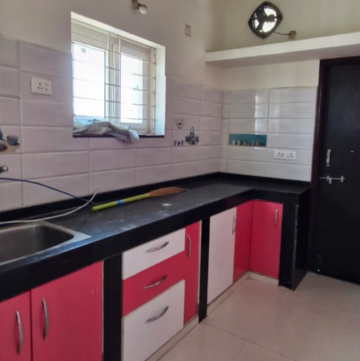 Kitchen in 2 BHK Builder Floor at Kondapur – for Rent