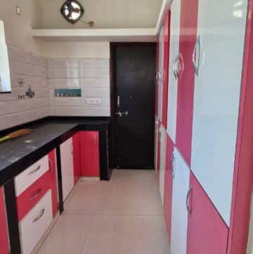Kitchen in 2 BHK Builder Floor at Kondapur – for Rent