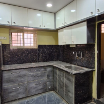 Kitchen in 3 BHK Builder Floor at Kondapur – for Rent