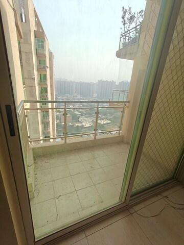 Balcony in 3.5 BHK Apartment at Gaur Saundaryam, Tech Zone 4 Greater Noida – for Rent