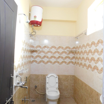 Bathroom in 3 BHK Builder Floor at Kondapur – for Rent