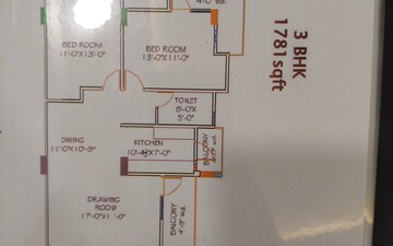 3 BHK Apartment For Sale in Ratan Galaxy, Vrindavan Yojna