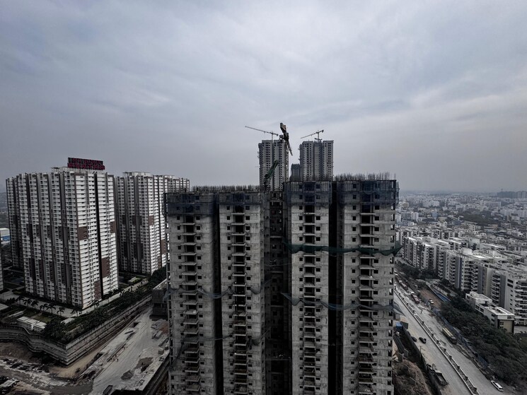 Exterior View, rajapushpa-provincia 3 Bedroom 2020 Sq.Ft. Apartment In Narsingi Hyderabad 8335151