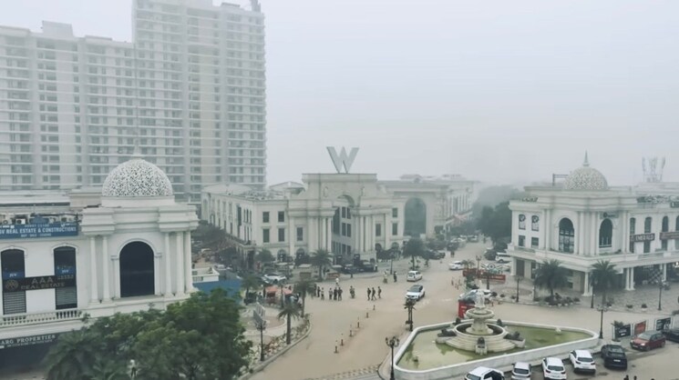 Exterior View, omaxe-world-street Commercial Shop 250 Sq.Ft. In Sector 79 Faridabad 8335182