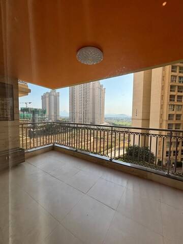 Balcony in 2 BHK Apartment at Hiranandani Fortune City, New Panvel – for Rent