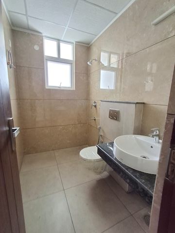 Bathroom in 3 BHK Apartment at Allwin El Spazia, Sanauli – for Rent