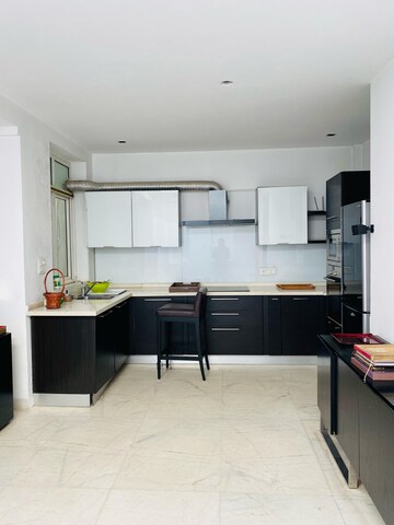 Kitchen in 1 BHK Builder Floor at Safdarjung Enclave – for Rent