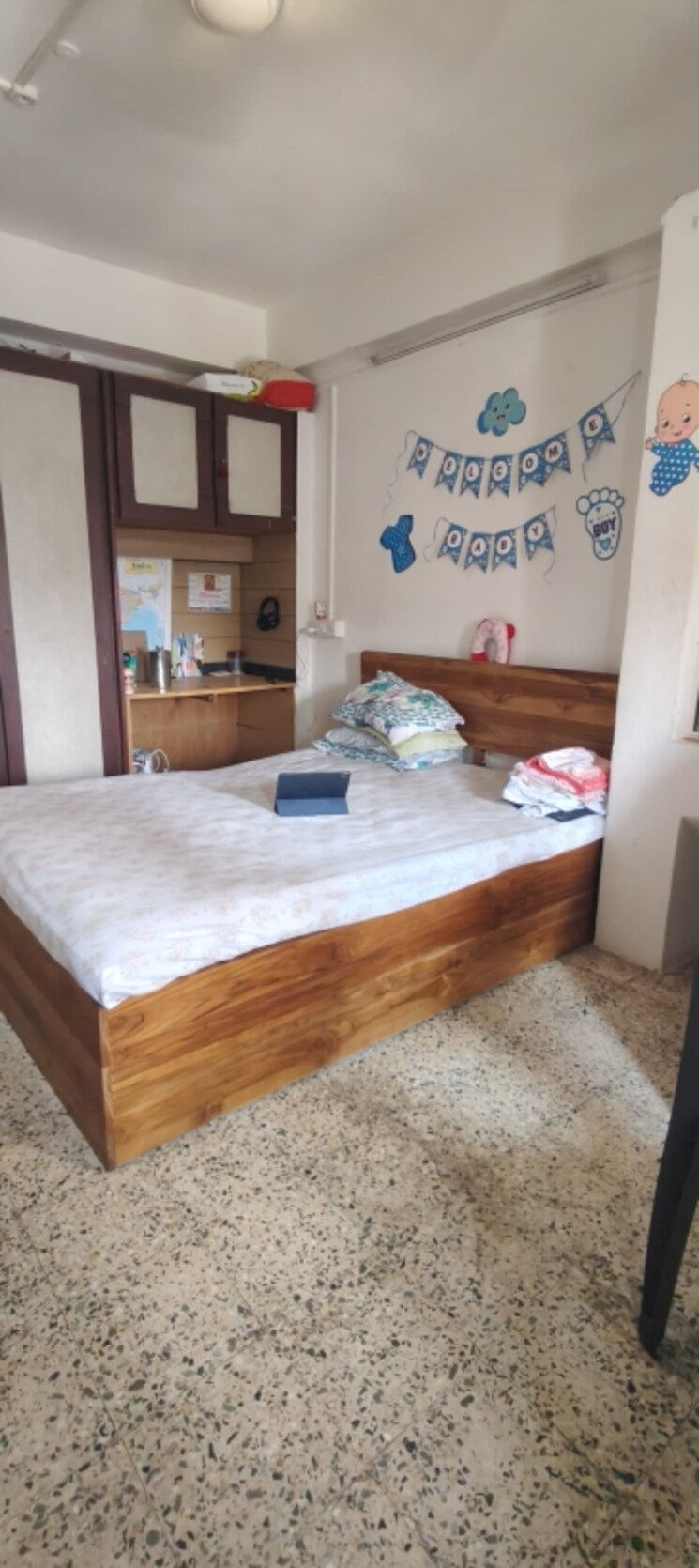 Bedroom, kamgar putala vasahat 1 Bedroom 600 Sq.Ft. Apartment In Kamgar Putala Vasahat Pune 8335463