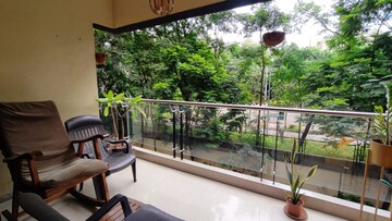 Balcony in 2 BHK Apartment at Clover Acropolis, Viman Nagar – for Rent