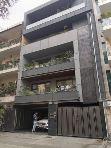 3 BHK Builder Floor – Exterior View View at Panchsheel Enclave - for Sale